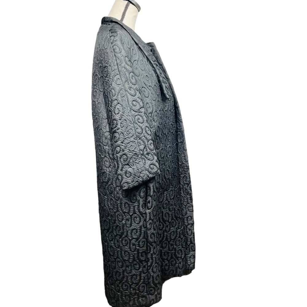 Embroided vintage dress coat - Picture 2 of 4